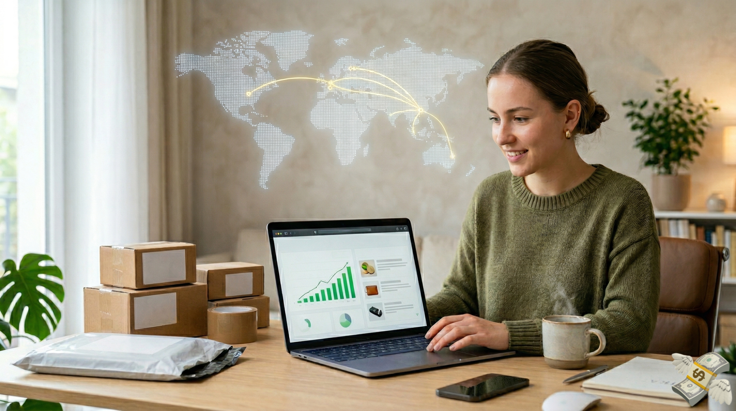 dropshipping for beginners ecommerce business setup with online store and shipping workflow