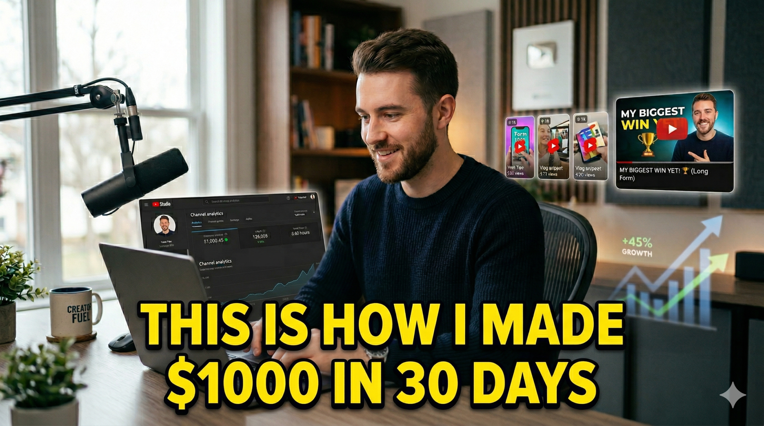 1000$ in 30 days